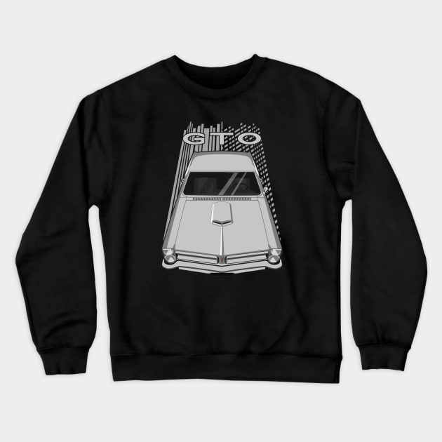 Pontiac GTO 1965 - Silver Crewneck Sweatshirt by V8social